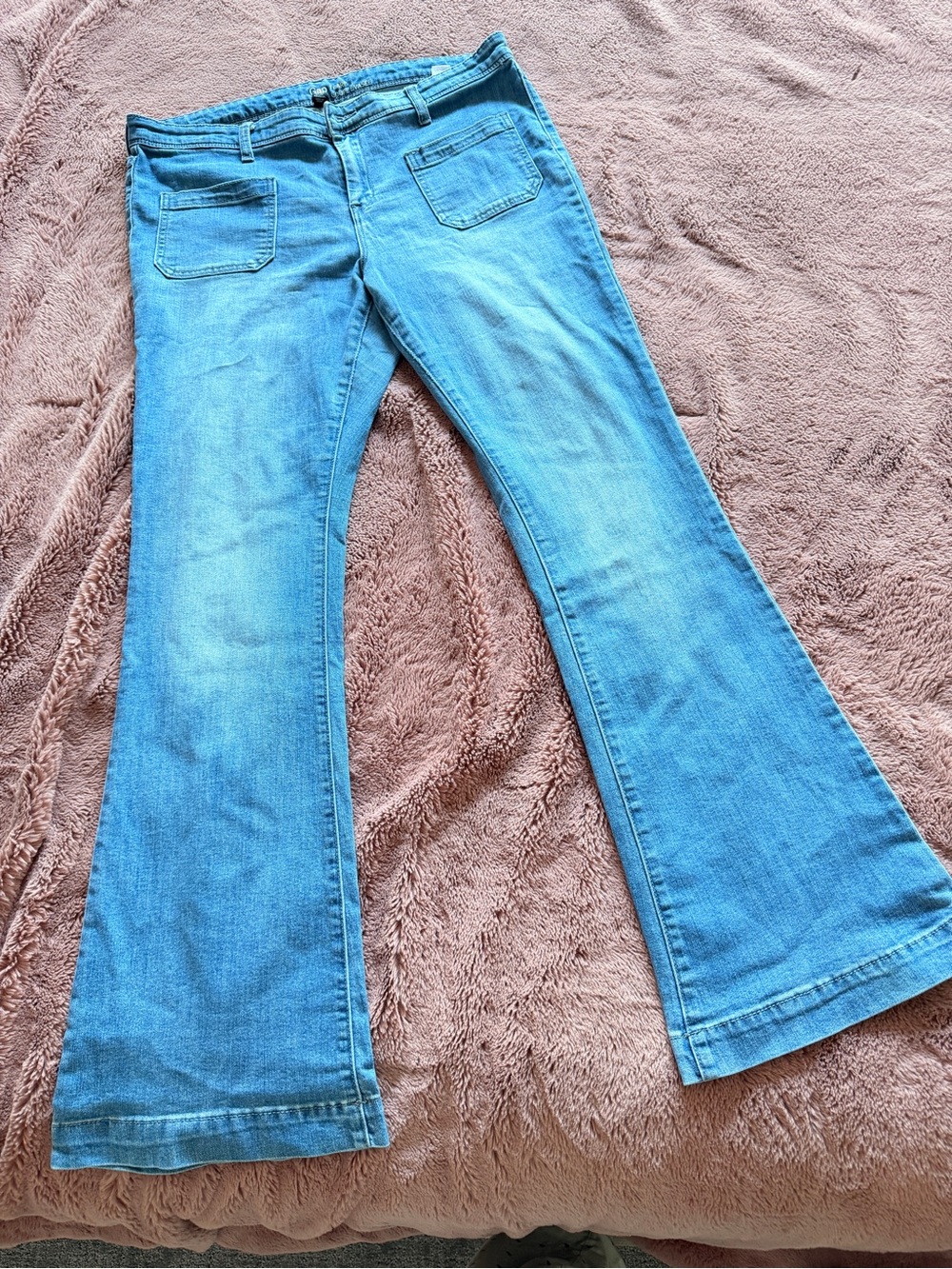 GAP Women’s Light Wash Flare Jeans